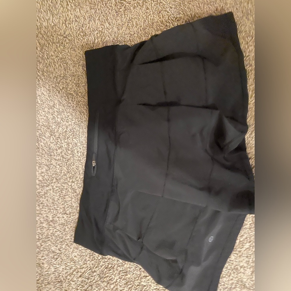 Black Lululemon skirt. Wore 1 season.?